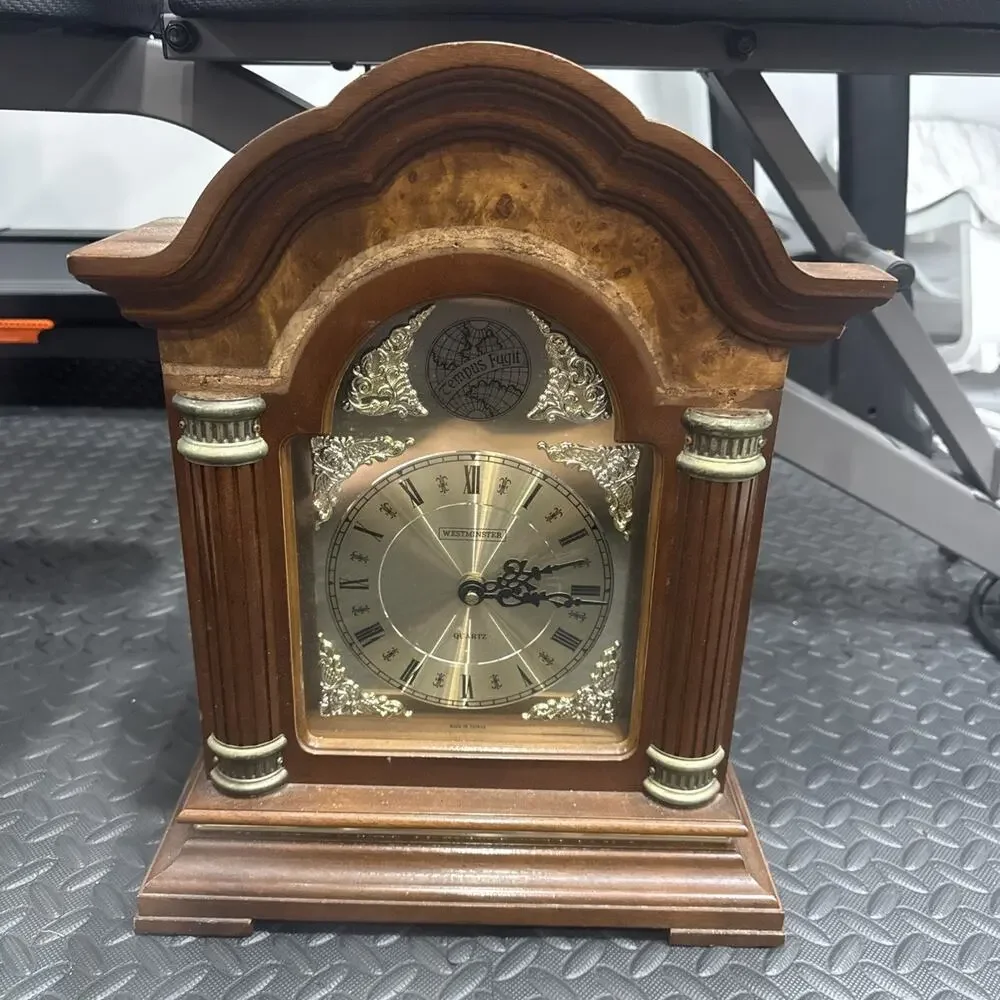 Vintage Westminster Quartz Mantel Clock *
